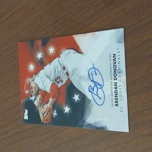 Brendon Donovan 2024 Topps Autograph Card St. Louis Cardinals MLB